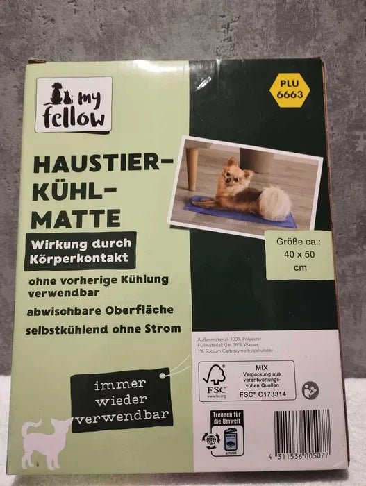 Tierkühlmatte 40x50 cm Dunkelblau