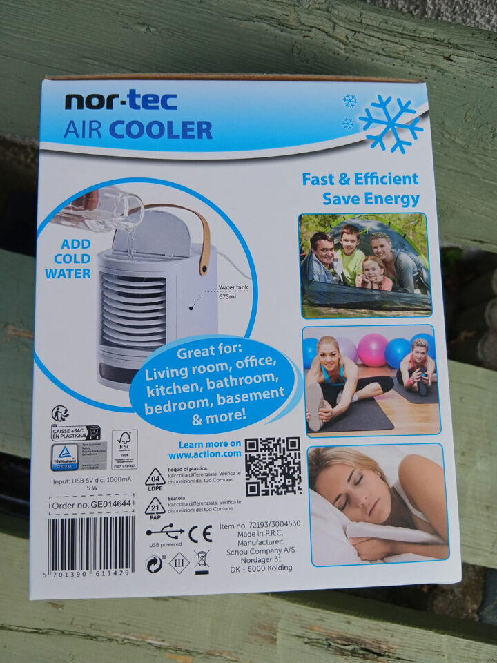 Nor-Tec Luftkühler die "Mini Klimaanlage"