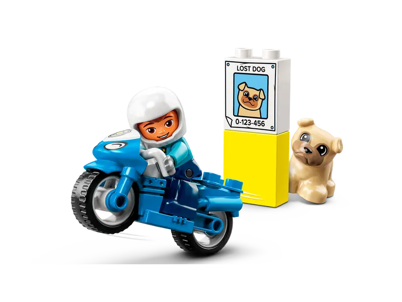 LEGO DUPLO Polizeimotorrad