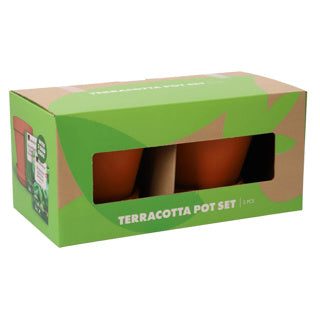 Terracotta Pot Set