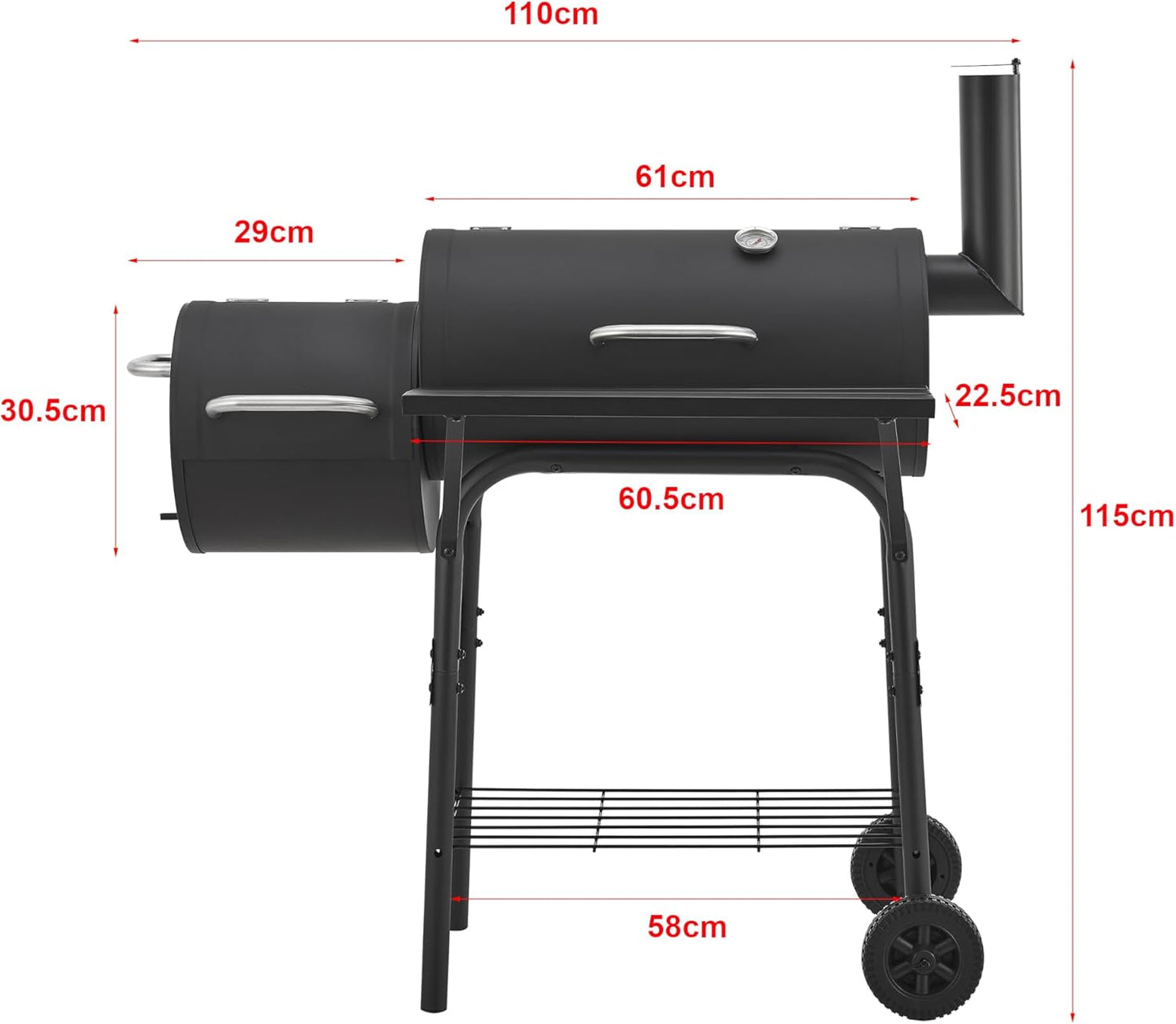 Smoker Grillwagen