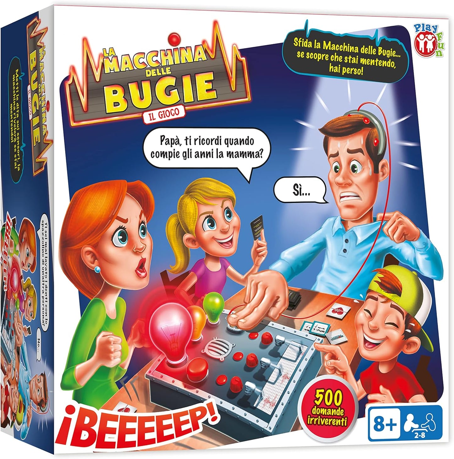 Die Maschine der Wahrheit, Spiel Wahrheit oder Lüge, lustiges und familienfreundliches