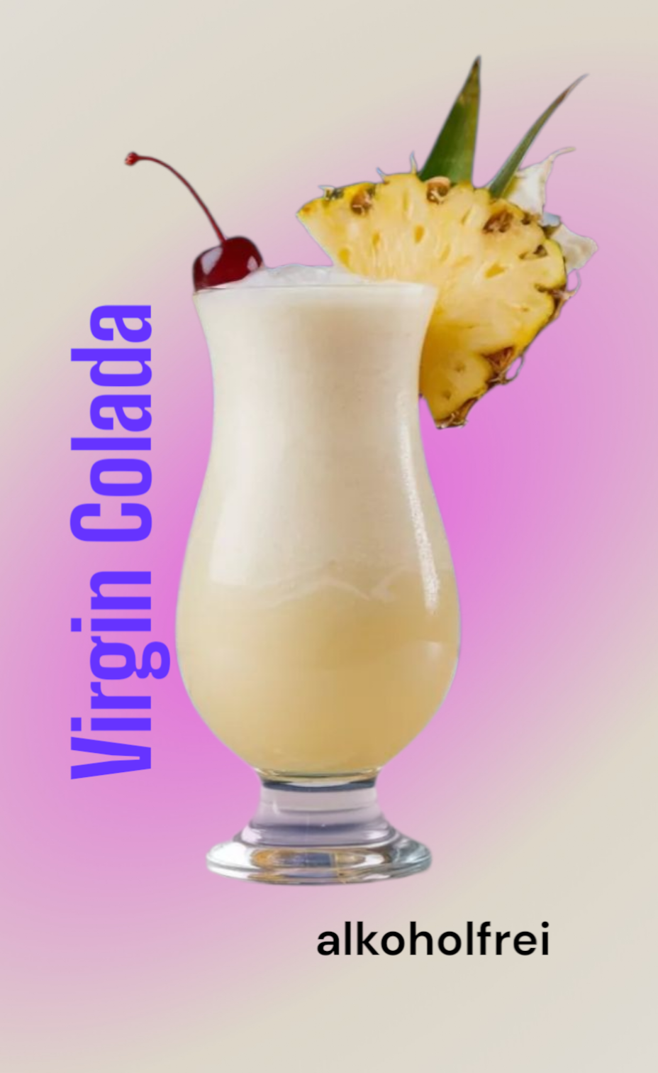 Virgin Colada (Mocktail)