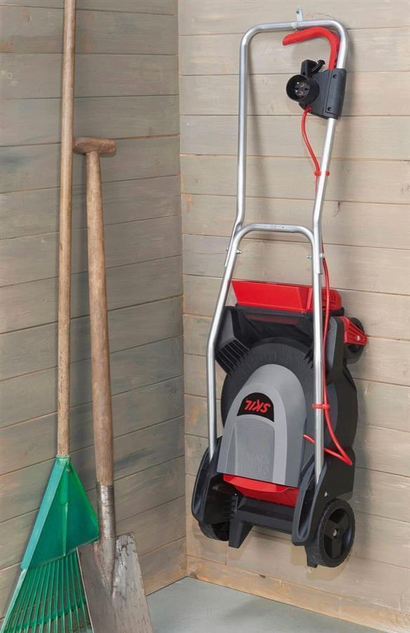 Skil Elektro Rasenmäher mit Fangkorb, 29cm Stadtrasenmäher Mäher