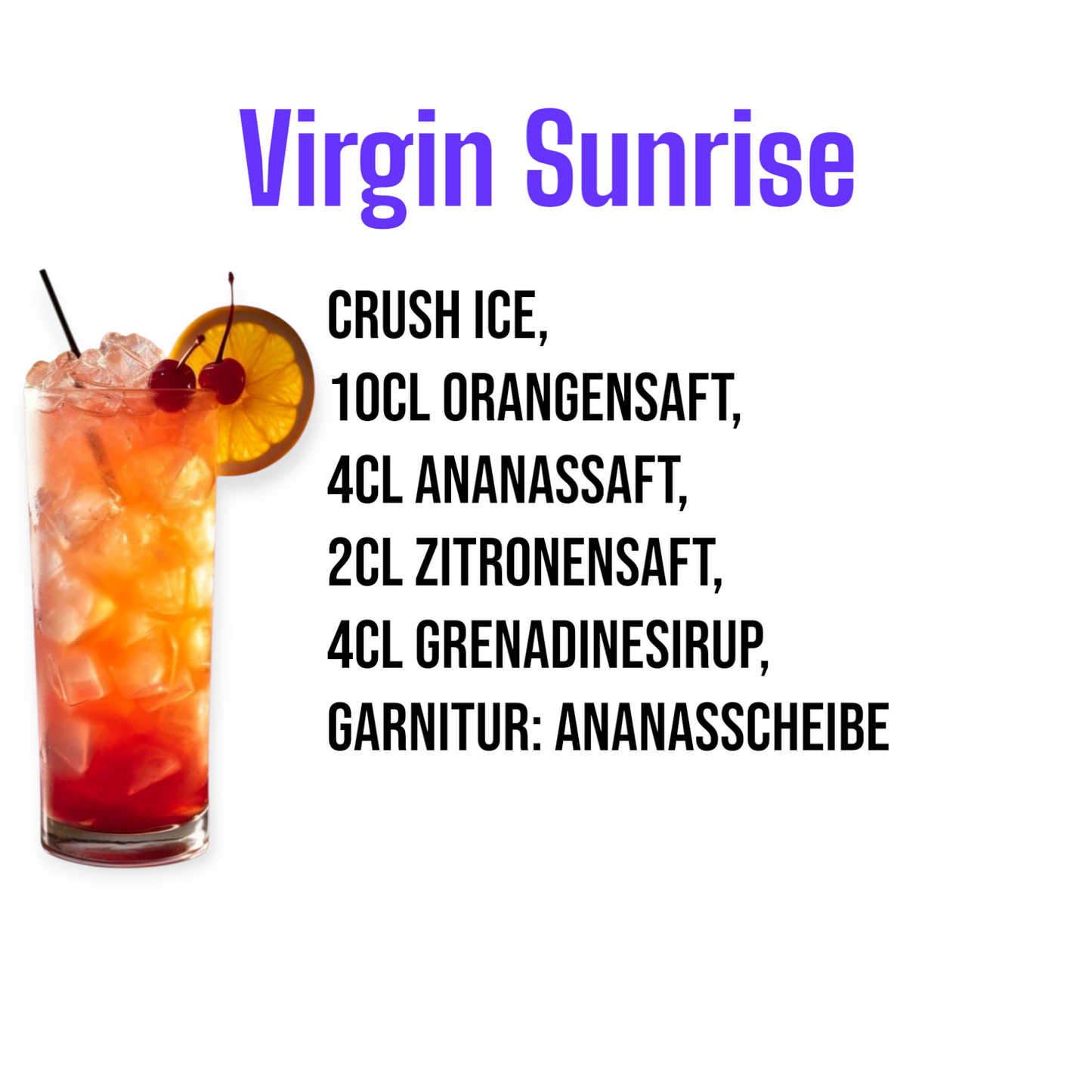 Virgin Sunrise (Mocktail)