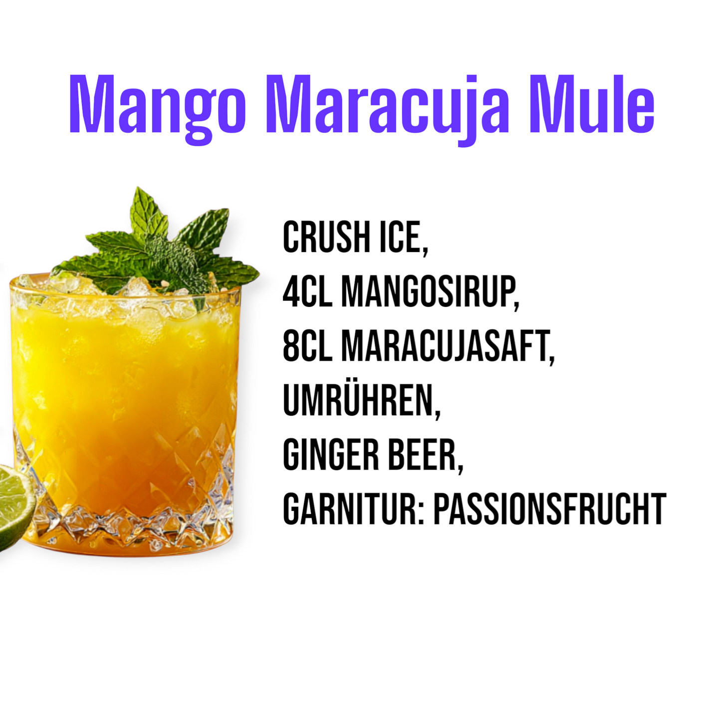 Mango Maracuja Mule (Mocktail)