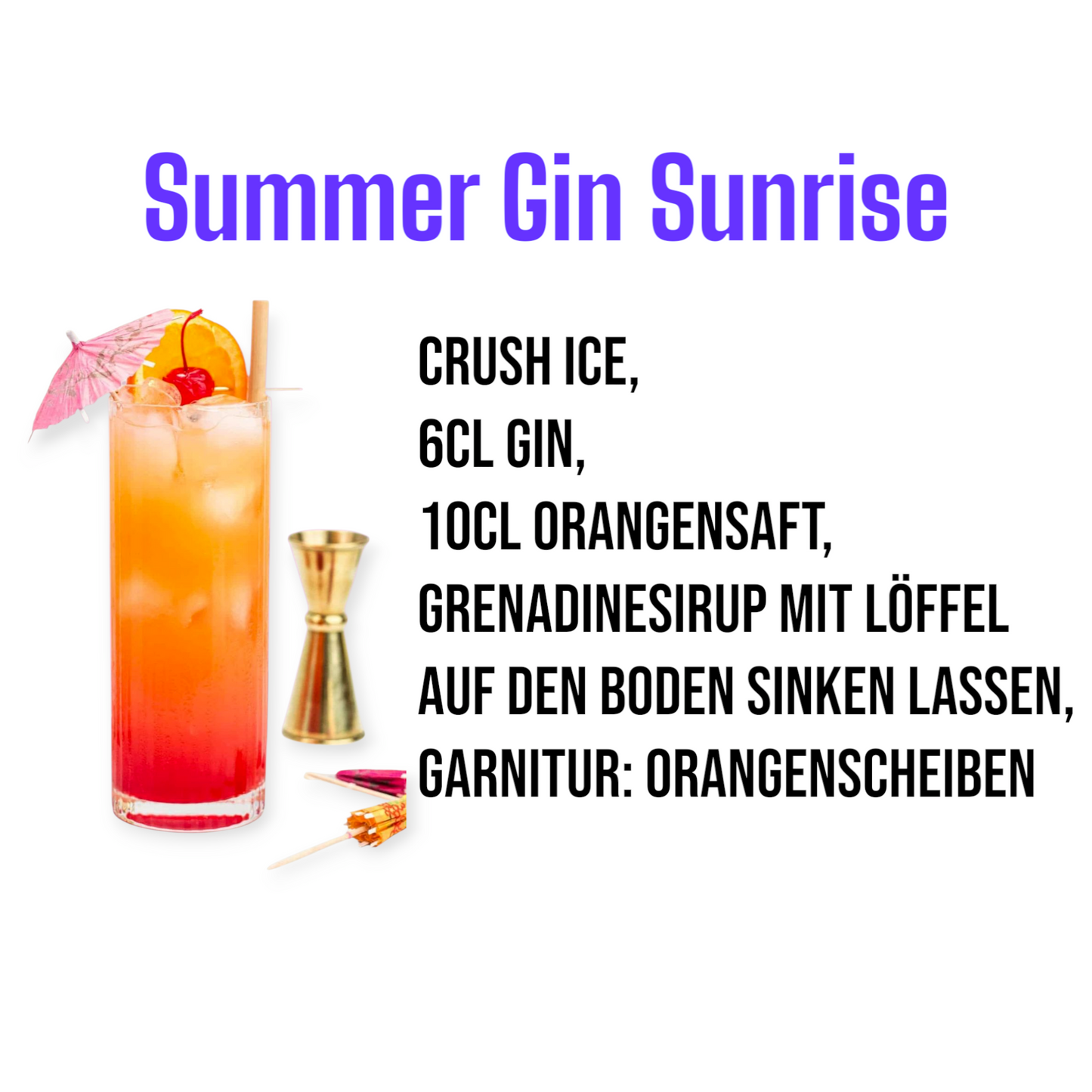Summer Gin Sunrise