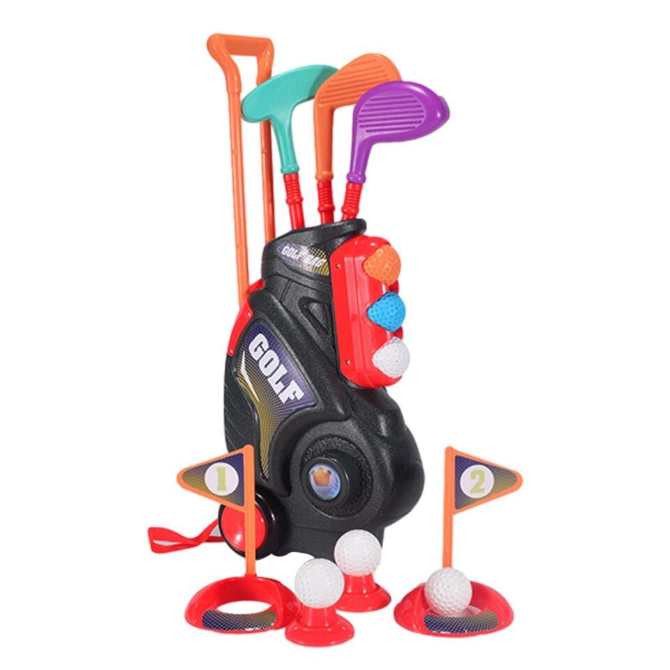 Golfset für Kleinkinder, Geschenke für Kinder, Golfkoffer
