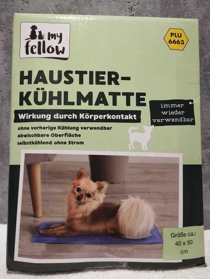 Tierkühlmatte 40x50 cm Dunkelblau