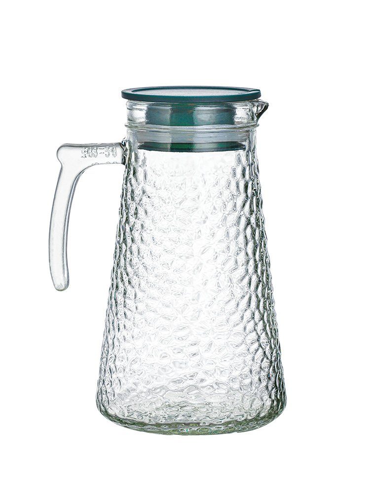 Wasserkaraffe 1,8 Liter Krug Karaffe 6 Gläser je 250ml Glas 7 tlg Set