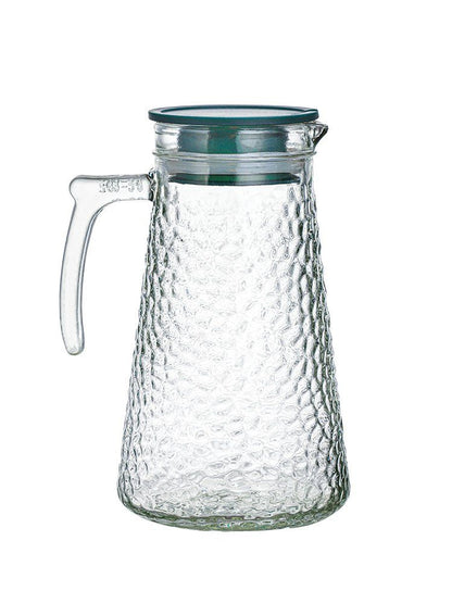 Wasserkaraffe 1,8 Liter Krug Karaffe 6 Gläser je 250ml Glas 7 tlg Set