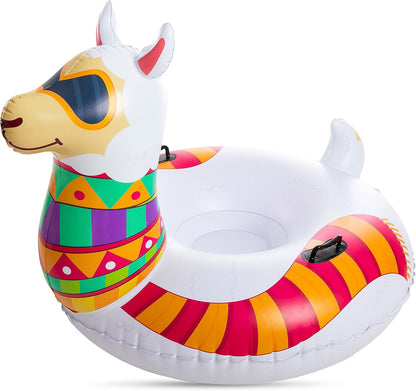 JOYIN 119,4 cm aufblasbare Schneerohr für Kinder und Erwachsene