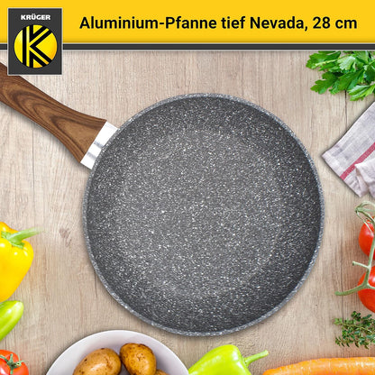 KRÜGER Aluminium-Pfanne