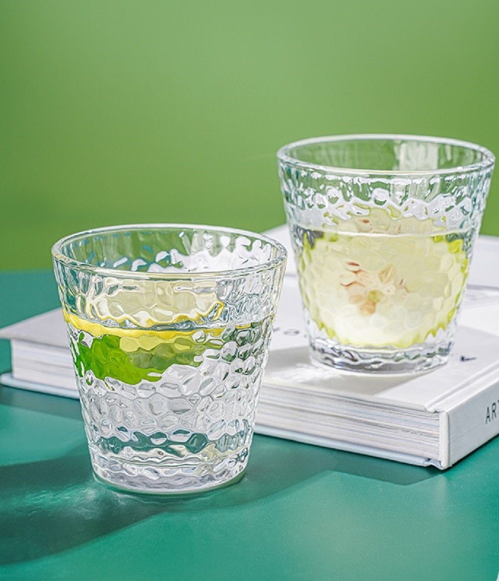 Wasserkaraffe 1,8 Liter Krug Karaffe 6 Gläser je 250ml Glas 7 tlg Set