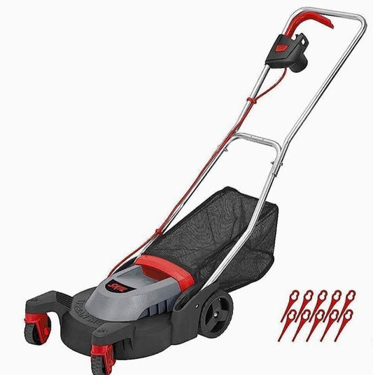 Skil Elektro Rasenmäher mit Fangkorb, 29cm Stadtrasenmäher Mäher