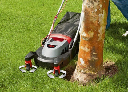 Skil Elektro Rasenmäher mit Fangkorb, 29cm Stadtrasenmäher Mäher